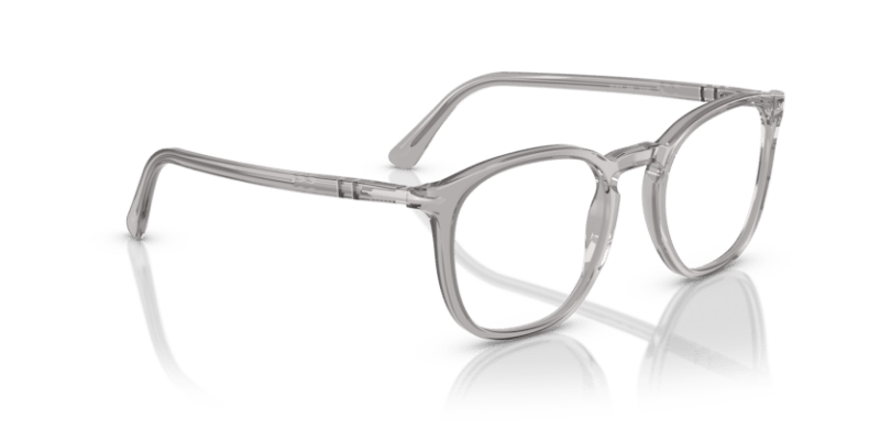 Transparent Grey - 0PO3318V 8056262232071 Persol Eyeglasses Unisex Phantos