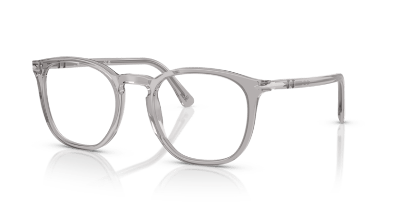 Transparent Grey - 0PO3318V 8056262232071 Persol Eyeglasses Unisex Phantos