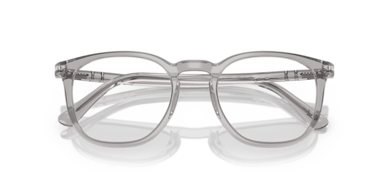 Transparent Grey - 0PO3318V 8056262232071 Persol Eyeglasses Unisex Phantos