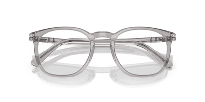 Transparent Grey - 0PO3318V 8056262232071 Persol Eyeglasses Unisex Phantos