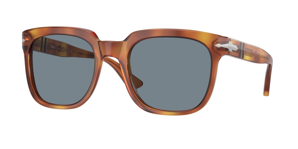 0PO3323S - Persol - (Terra Di Siena) Light Blue - 53 - 22 - 145 MM - Ardor Eyewear 8056597925068