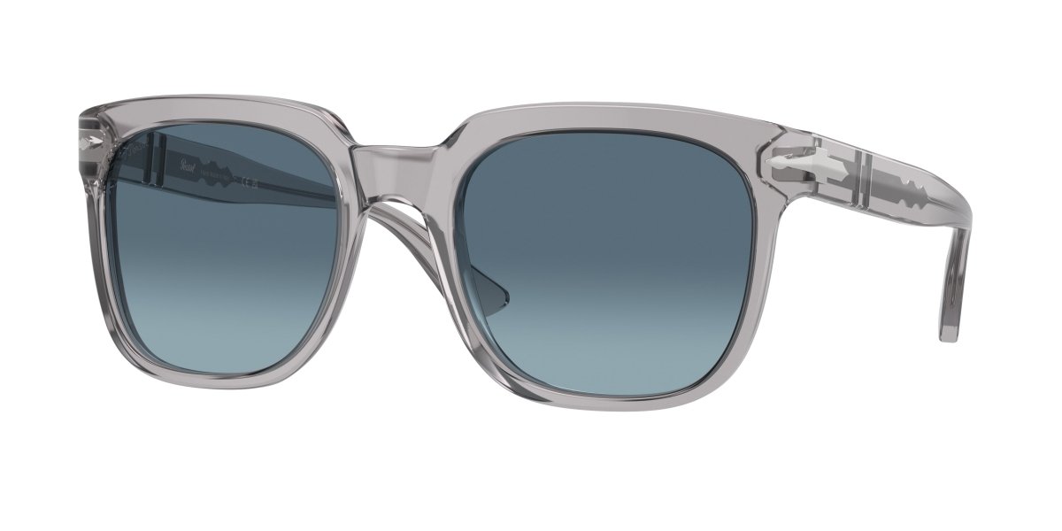 0PO3323S - Persol - (Transparent Grey) Azure Gradient Blue - 53 - 22 - 145 MM - Ardor Eyewear 8056597925020