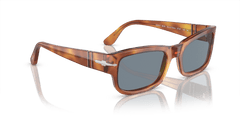 0PO3326S - Persol - (Terra Di Siena) Light Blue - 54 - 21 - 145 MM - Ardor Eyewear 8056597925372