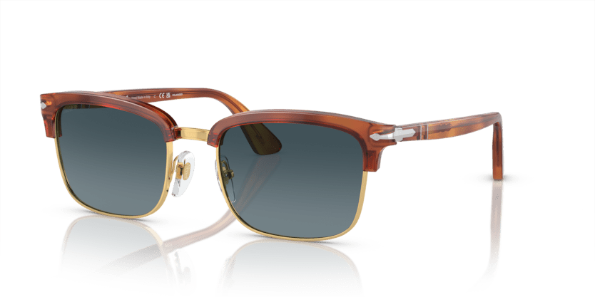 0PO3327S - Persol - (Terra Di Siena) Blue Polarized - 54 - 20 - 145 MM - Ardor Eyewear 8056597923880