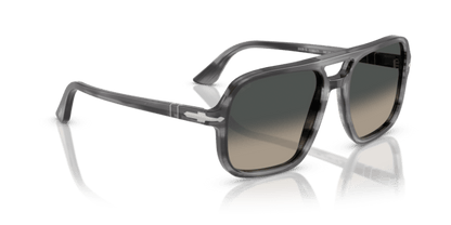 Striped Grey - 0PO3328S 8056262355923 Persol Sunglasses Man Pilot