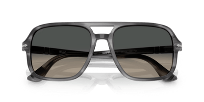 Striped Grey - 0PO3328S 8056262355923 Persol Sunglasses Man Pilot