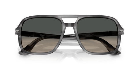 Striped Grey - 0PO3328S 8056262355923 Persol Sunglasses Man Pilot