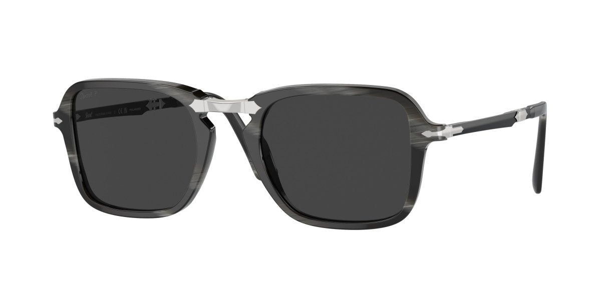 0PO3330S - Persol - (Black Horn) Polar Black Polarized - 51 - 21 - 145 MM - Ardor Eyewear 8056597926706