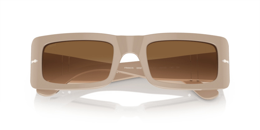 0PO3332S - Persol - (Solid Beige) Clear Gradient Brown - 54 - 22 - 140 MM - Ardor Eyewear 8056597940641