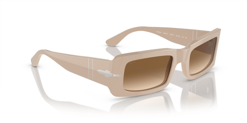 0PO3332S - Persol - (Solid Beige) Clear Gradient Brown - 54 - 22 - 140 MM - Ardor Eyewear 8056597940641