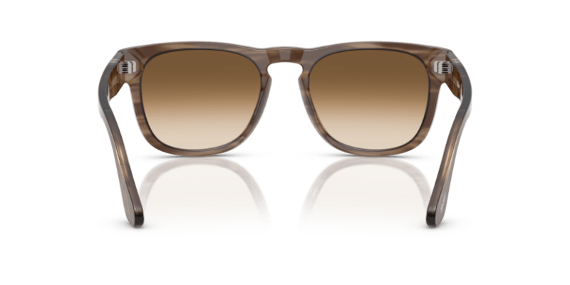 Striped Brown - 0PO3333S 8056262356326 Persol Sunglasses Unisex Square