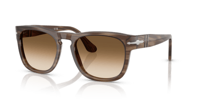 Striped Brown - 0PO3333S 8056262356326 Persol Sunglasses Unisex Square