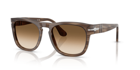 Striped Brown - 0PO3333S 8056262356326 Persol Sunglasses Unisex Square