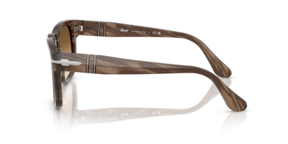 Striped Brown - 0PO3333S 8056262356326 Persol Sunglasses Unisex Square