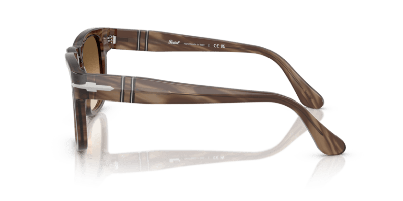 Striped Brown - 0PO3333S 8056262356326 Persol Sunglasses Unisex Square