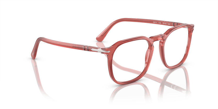 0PO3337V - Persol - Red - (Transparent Red 1198) - 50 - 19 - 140 MM - Ardor Eyewear 8056597931830