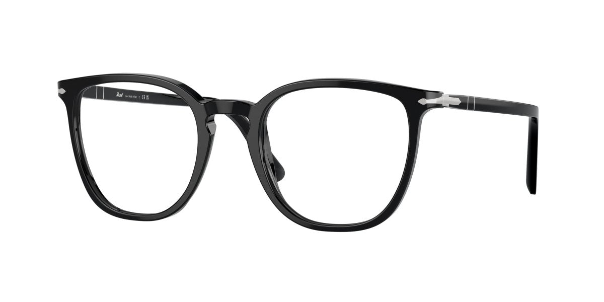 0PO3338V - Persol - Black - (Black 95) - 50 - 21 - 145 MM - Ardor Eyewear 8056597922975