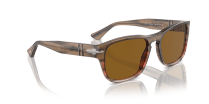 Striped Brown Gradient Red - 0PO3341S 8056597989152