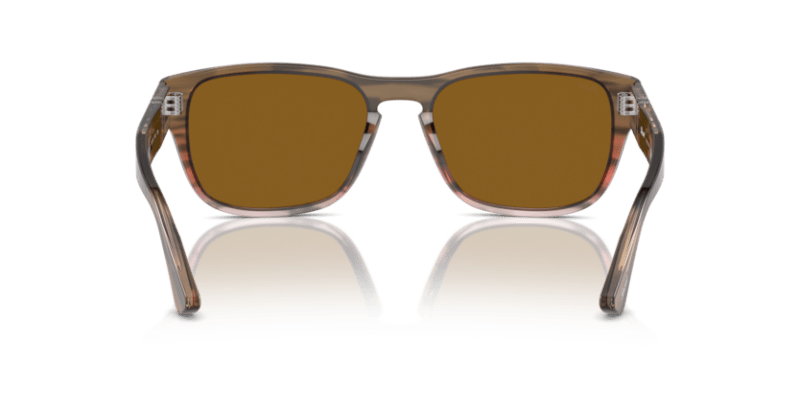 Striped Brown Gradient Red - 0PO3341S 8056597989152