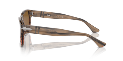 Striped Brown Gradient Red - 0PO3341S 8056597989152