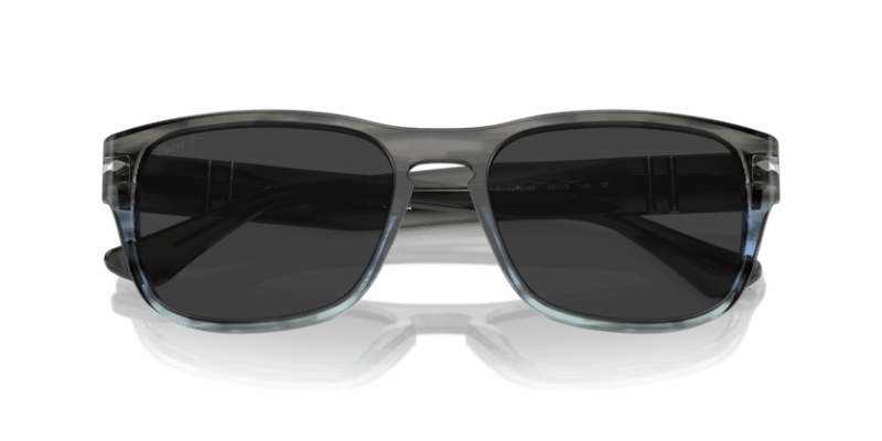 Striped Grey Gradient Blue - 0PO3341S 8056597989145