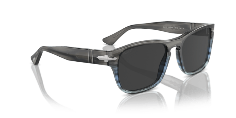 Striped Grey Gradient Blue - 0PO3341S 8056597989145