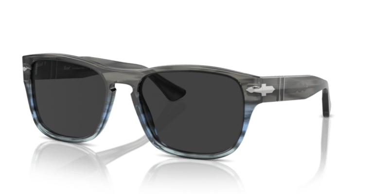 Striped Grey Gradient Blue - 0PO3341S 8056597989145