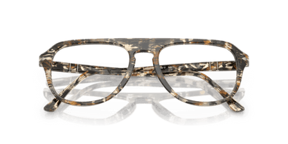 Amber Brown/Pirate Black - 0PO3368V 8056262350119 Persol Eyeglasses Unisex Pilot