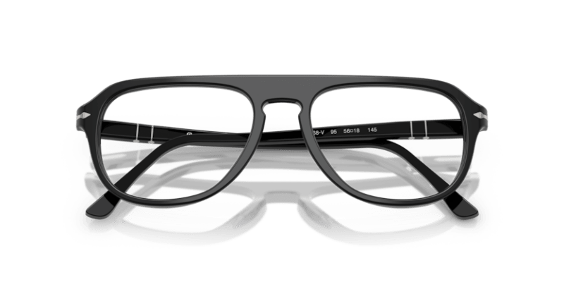 Black - 0PO3368V 8056262350171 Persol Eyeglasses Unisex Pilot