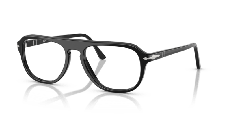 Black - 0PO3368V 8056262350171 Persol Eyeglasses Unisex Pilot