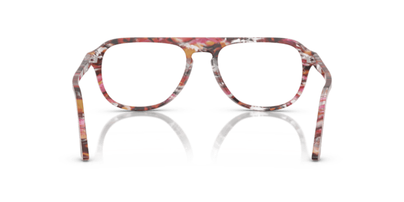 Cyclamen/Khaki - 0PO3368V 8056262350096 Persol Eyeglasses Unisex Pilot