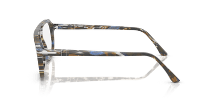 Frost Grey/Nautical Blue - 0PO3368V 8056262350133 Persol Eyeglasses Unisex Pilot