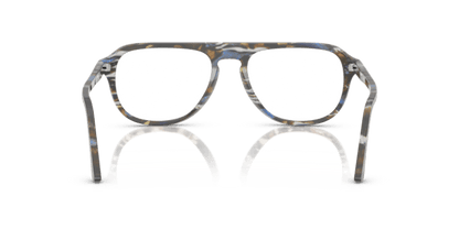 Frost Grey/Nautical Blue - 0PO3368V 8056262350133 Persol Eyeglasses Unisex Pilot