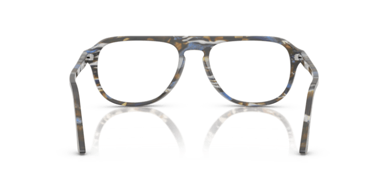 Frost Grey/Nautical Blue - 0PO3368V 8056262350133 Persol Eyeglasses Unisex Pilot