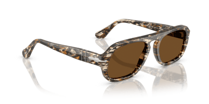 Amber Brown/Pirate Black - 0PO3369S 8056262350218 Persol Sunglasses Unisex Pilot