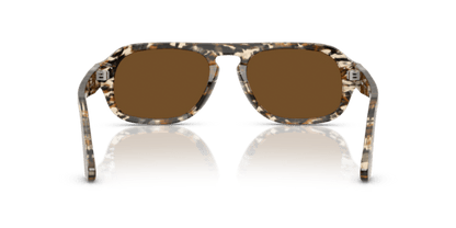 Amber Brown/Pirate Black - 0PO3369S 8056262350218 Persol Sunglasses Unisex Pilot