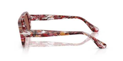 Cyclamen/Khaki - 0PO3369S 8056262350195 Persol Sunglasses Unisex Pilot