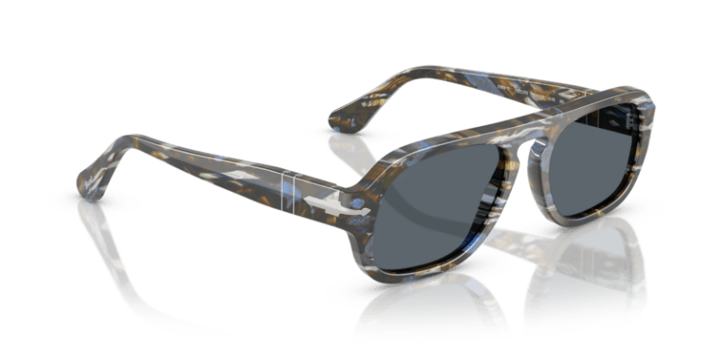 Frost Grey/Nautical Blue - 0PO3369S 8056262350232 Persol Sunglasses Unisex Pilot