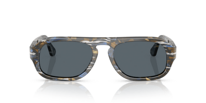 Frost Grey/Nautical Blue - 0PO3369S 8056262350232 Persol Sunglasses Unisex Pilot