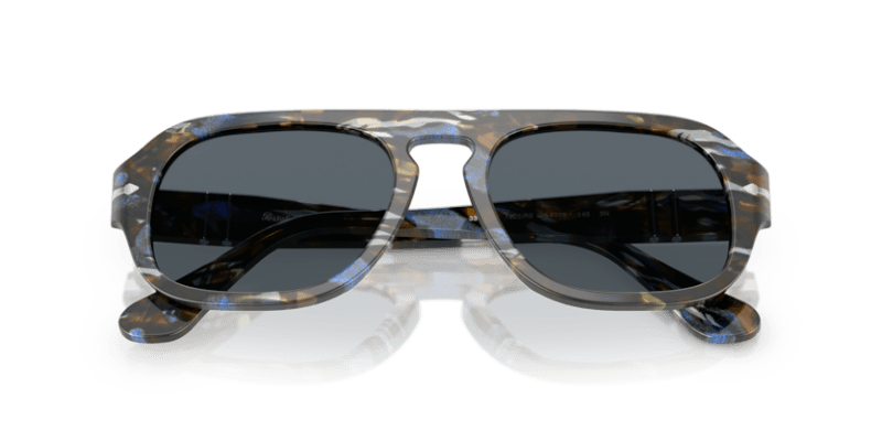 Frost Grey/Nautical Blue - 0PO3369S 8056262350232 Persol Sunglasses Unisex Pilot