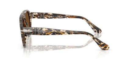 Amber Brown/Pirate Black - 0PO3370S 8056262355848 Persol Sunglasses Unisex Pilot