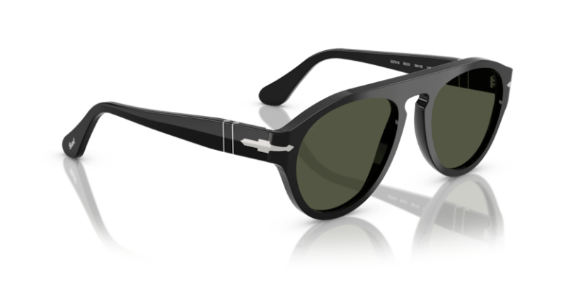 Black - 0PO3370S 8056262355909 Persol Sunglasses Unisex Pilot