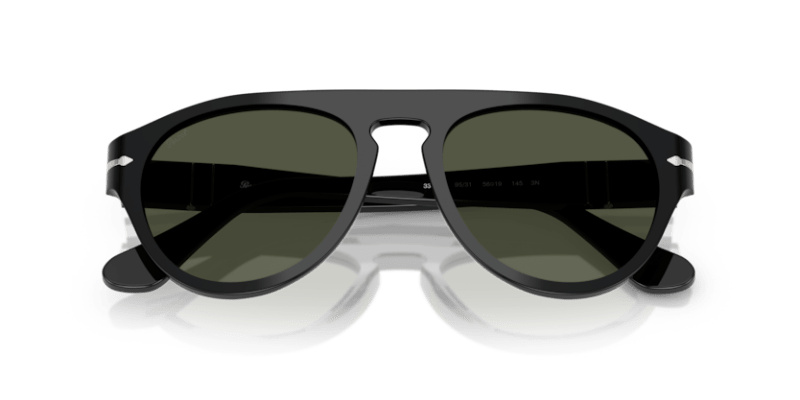 Black - 0PO3370S 8056262355909 Persol Sunglasses Unisex Pilot