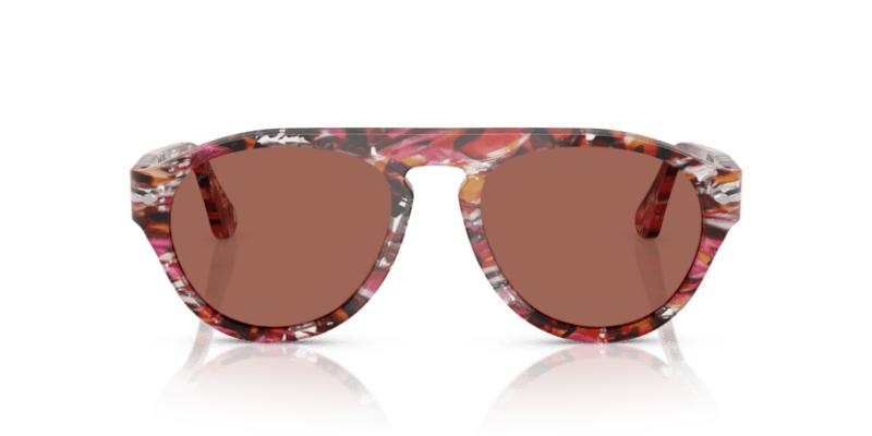 Cyclamen/Khaki - 0PO3370S 8056262355824 Persol Sunglasses Unisex Pilot