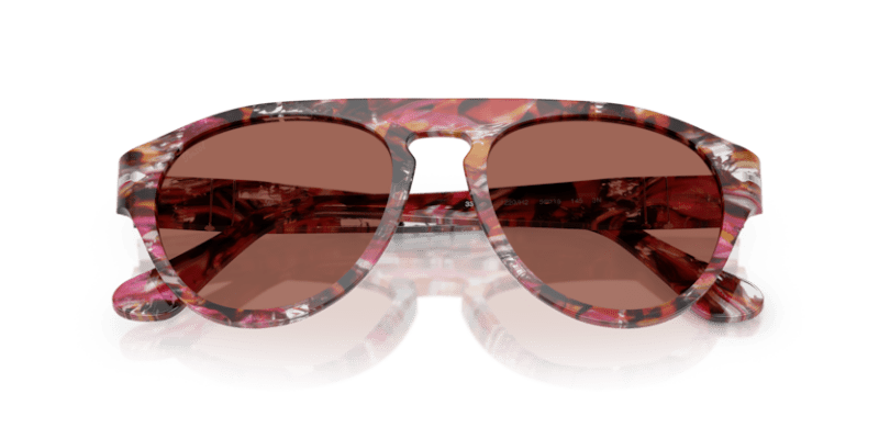 Cyclamen/Khaki - 0PO3370S 8056262355824 Persol Sunglasses Unisex Pilot