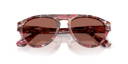 Cyclamen/Khaki - 0PO3370S 8056262355824 Persol Sunglasses Unisex Pilot