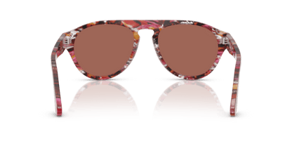 Cyclamen/Khaki - 0PO3370S 8056262355824 Persol Sunglasses Unisex Pilot