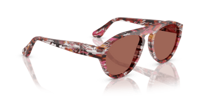 Cyclamen/Khaki - 0PO3370S 8056262355824 Persol Sunglasses Unisex Pilot