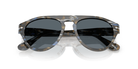 Frost Grey/Nautical Blue - 0PO3370S 8056262355862 Persol Sunglasses Unisex Pilot