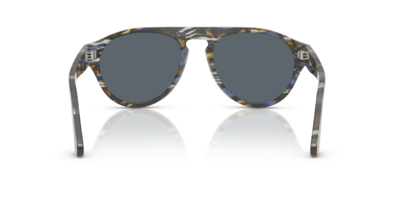 Frost Grey/Nautical Blue - 0PO3370S 8056262355862 Persol Sunglasses Unisex Pilot
